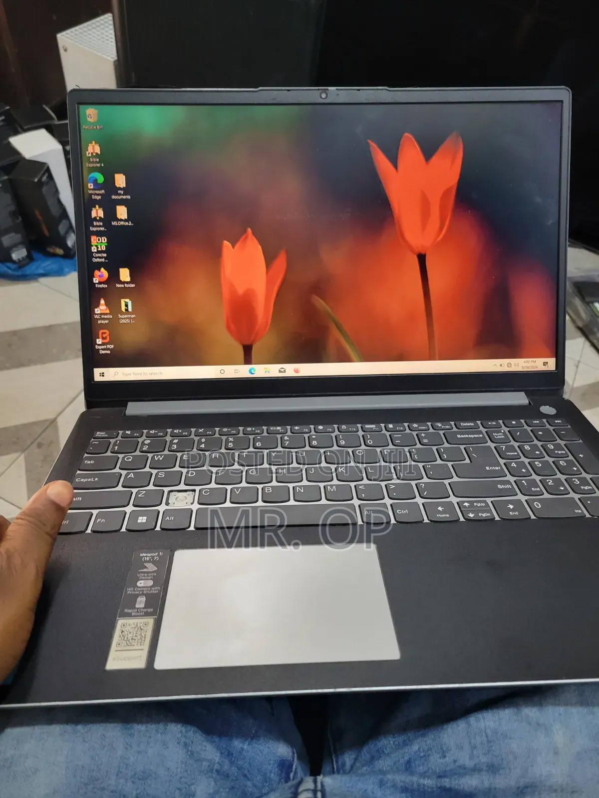 Laptop Lenovo 12GB Intel SSD 256GB