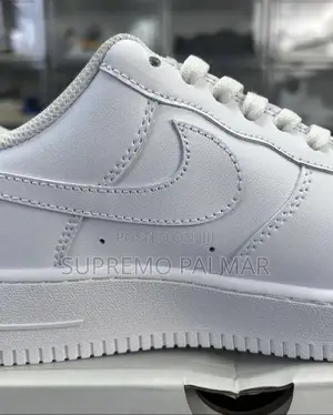 Nike Air Force 1 ’07 Low – Triple Black / White Casual Sneakers