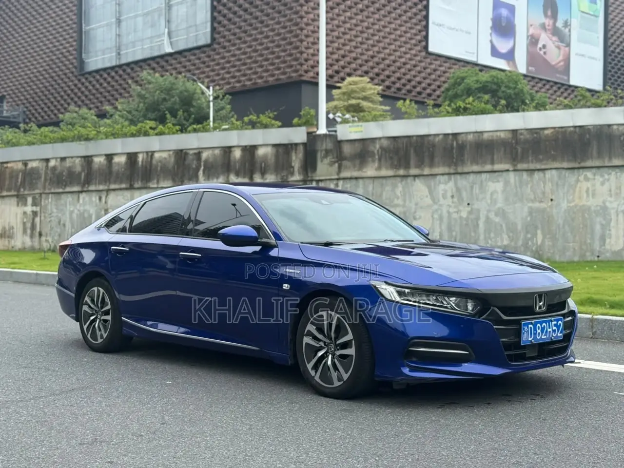 Honda Accord Sport (2.0L 4cyl Turbo 6M) 2019 Blue