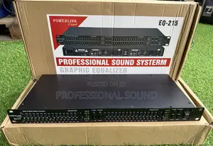 Powerlink EQ-215 Dual Channel 15-Band Graphic Equalizer.