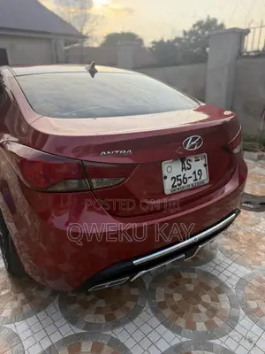 Hyundai Elantra GLS Automatic 2012 Red