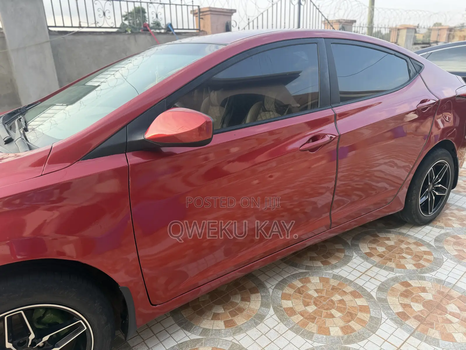 Hyundai Elantra GLS Automatic 2012 Red