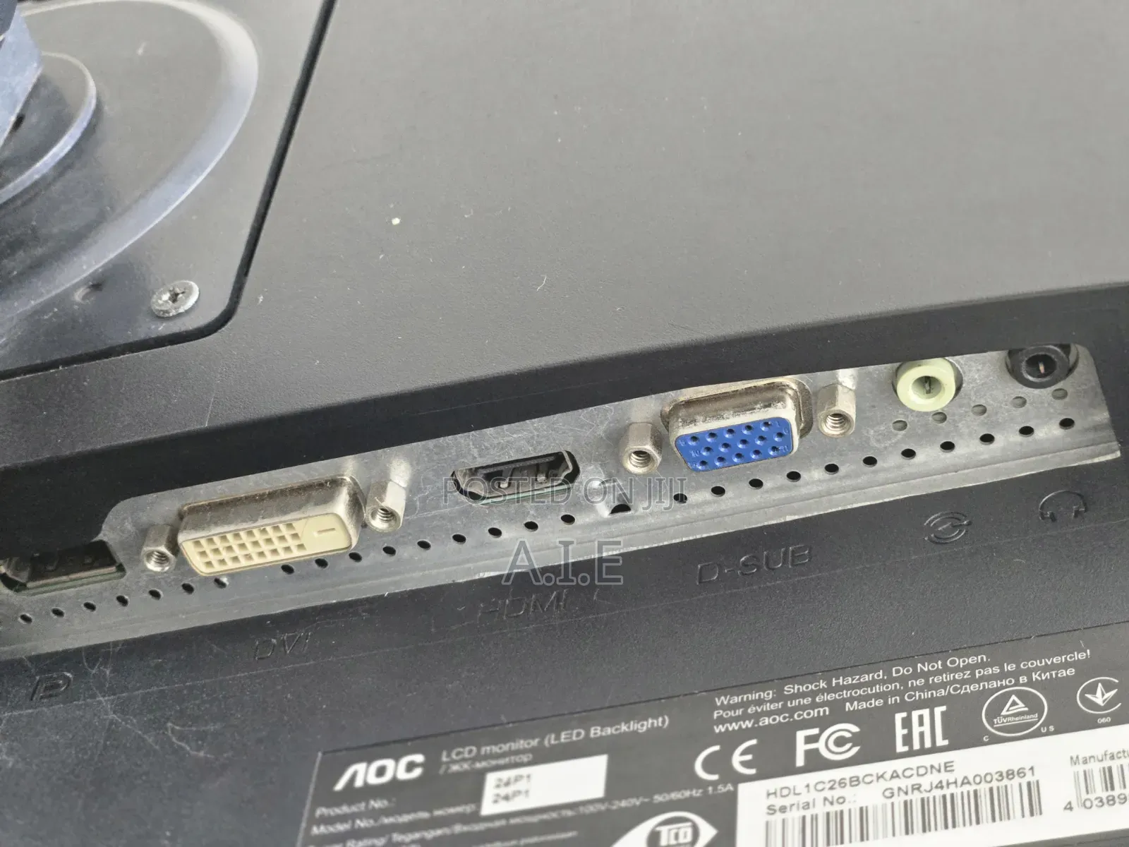24 Inch AOC Ips Edgeless Monitor