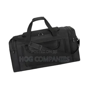 Black Large Capacity Travel Duffle Bag in Accra – Fast Delivery