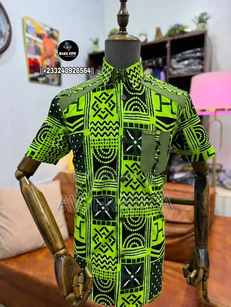Men Ankara Shirt