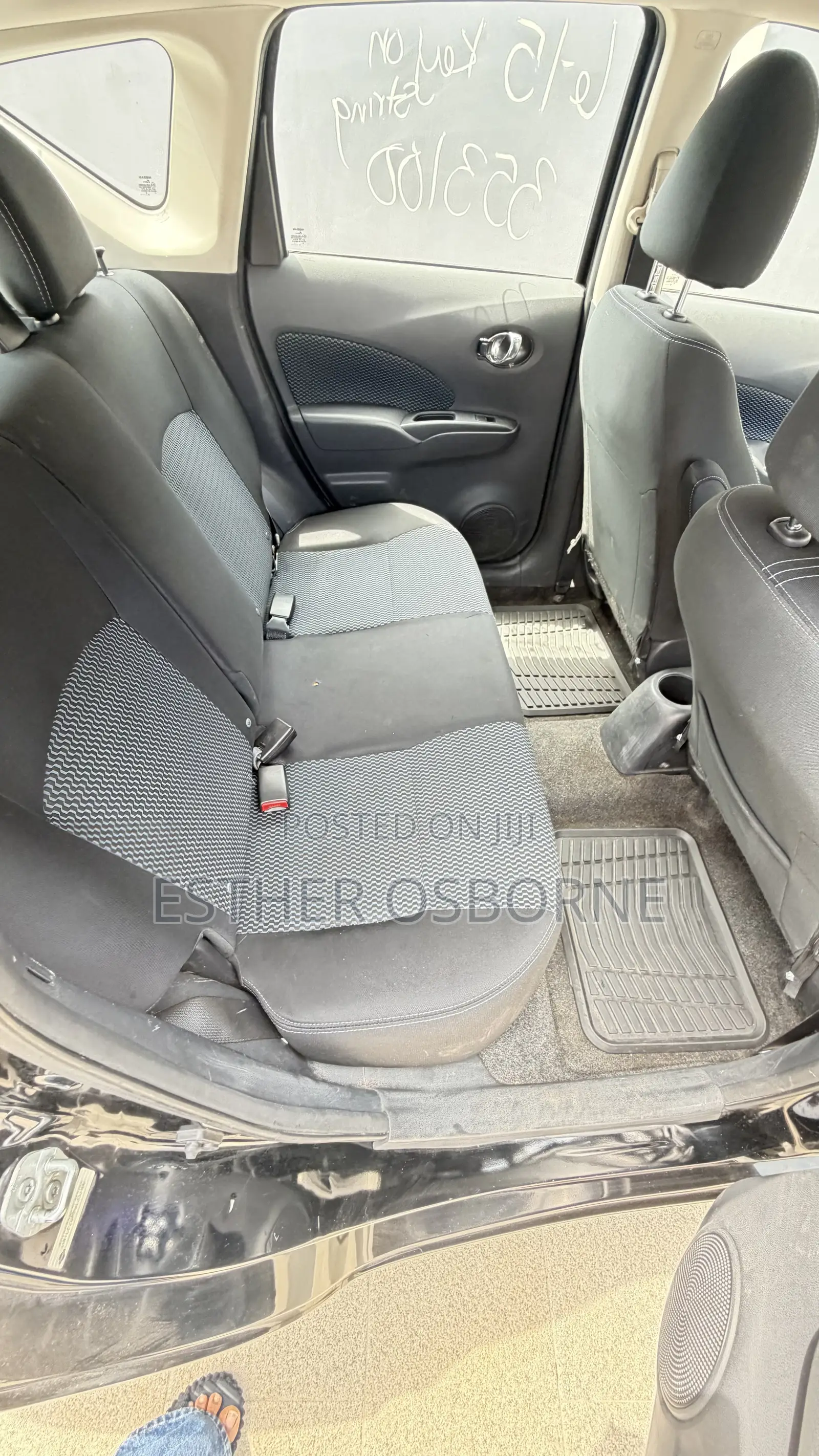 Nissan Versa 2016 Black