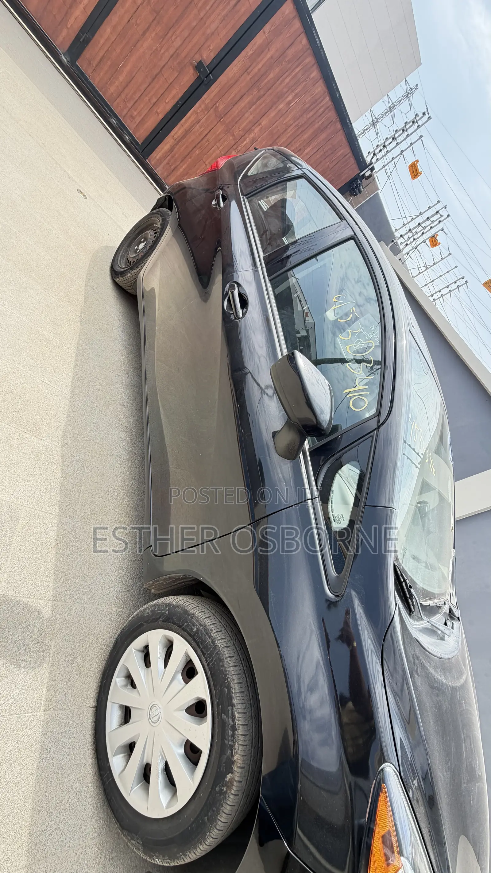 Nissan Versa 2016 Black