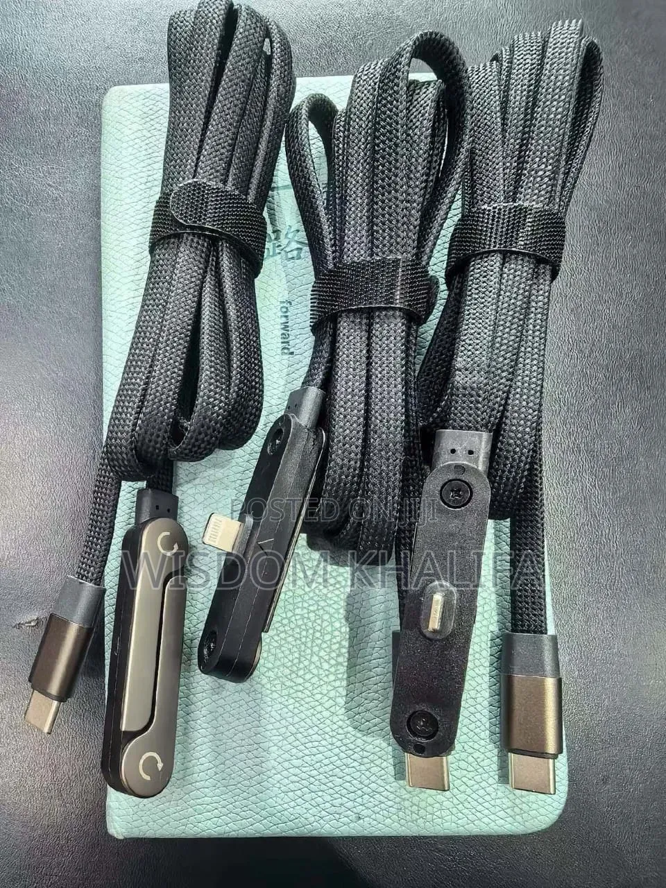 Generic C to iPhone Cable With Phone Holders
