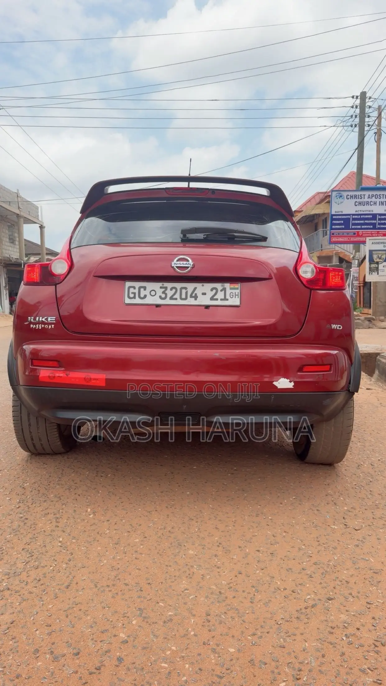 Nissan Juke S AWD 2011 Red