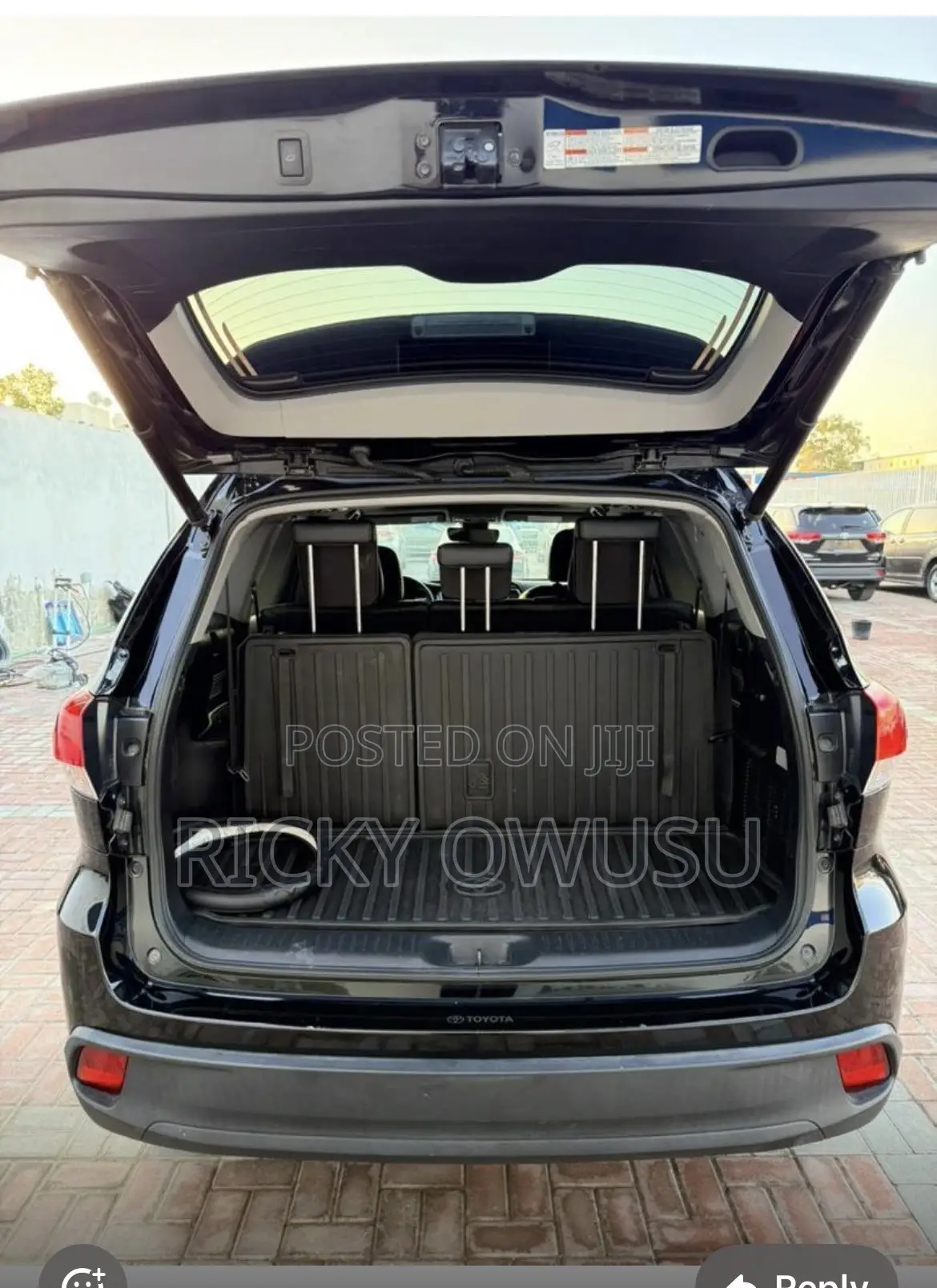 Toyota Highlander XLE 2019 Black