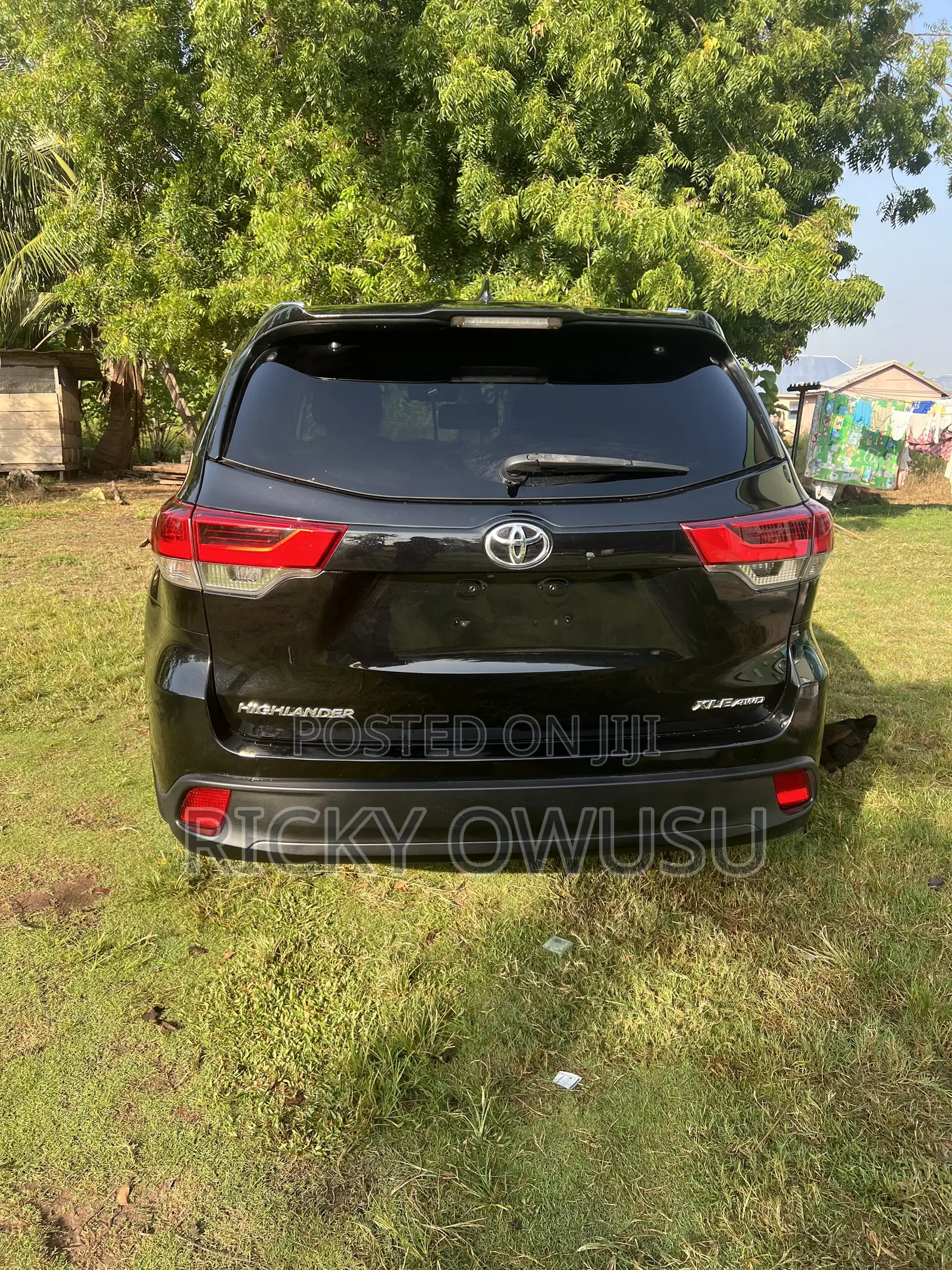 Toyota Highlander XLE 2019 Black
