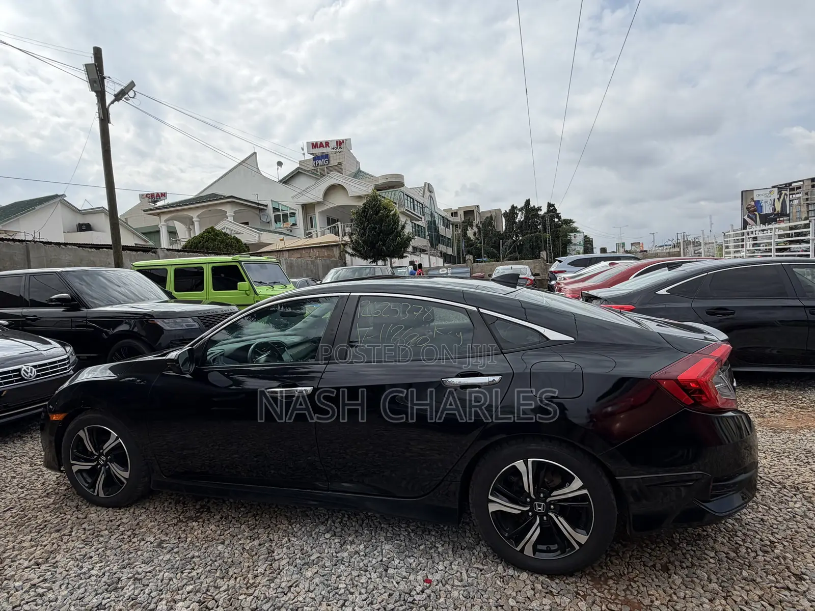 Honda Civic Touring 4dr Sedan (1.5L 4cyl) 2016 Black