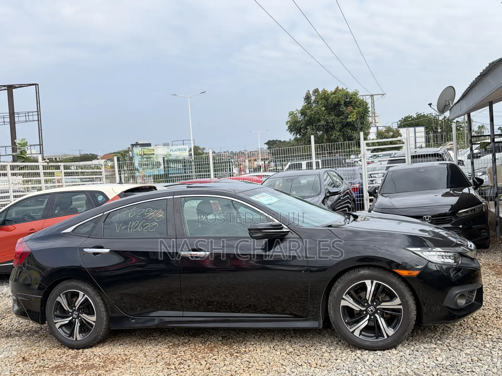 Honda Civic Touring 4dr Sedan (1.5L 4cyl) 2016 Black