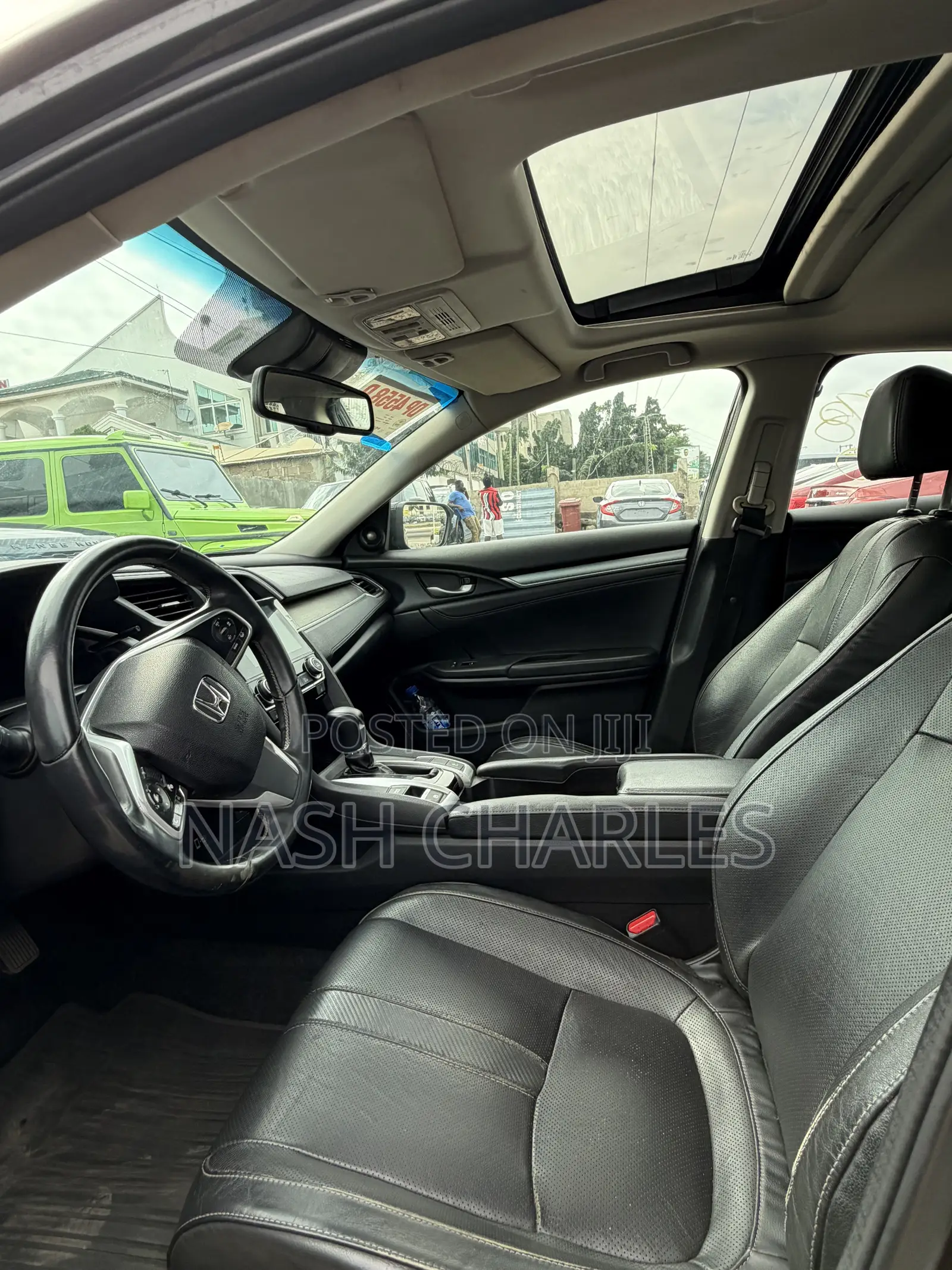 Honda Civic Touring 4dr Sedan (1.5L 4cyl) 2016 Black