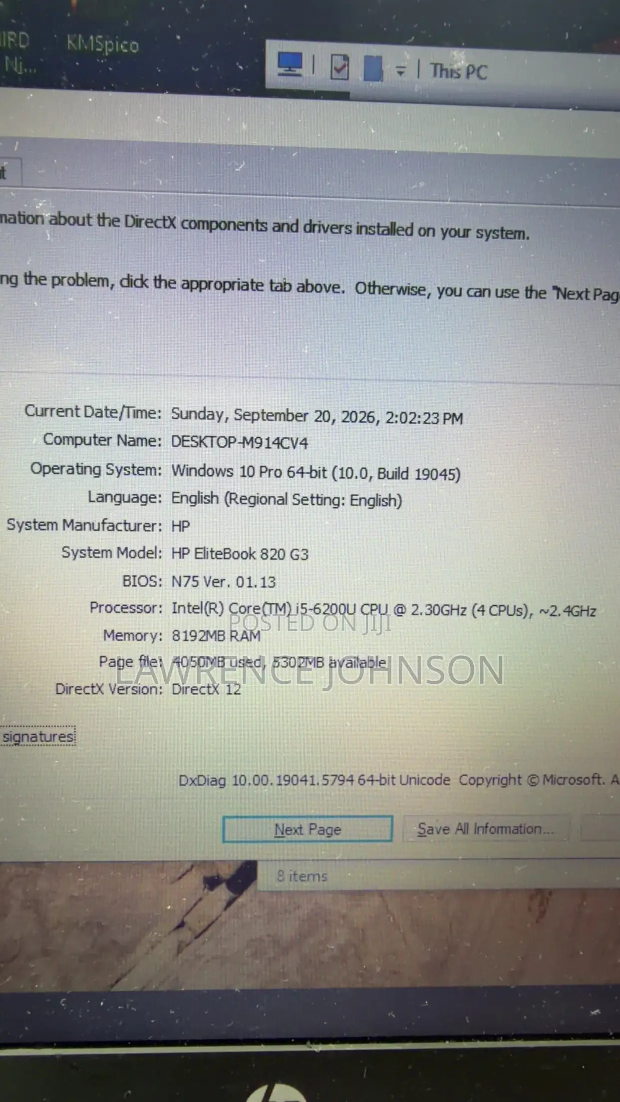Laptop HP EliteBook 820 G3 8GB Intel Core i5 SSD 500GB