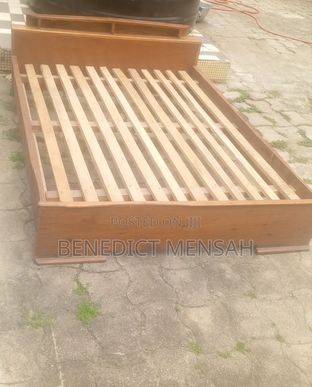 Wooden Standard Double Bed Size Bed Frames With Slabs
