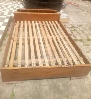 Wooden Standard Double Bed Size Bed Frames With Slabs