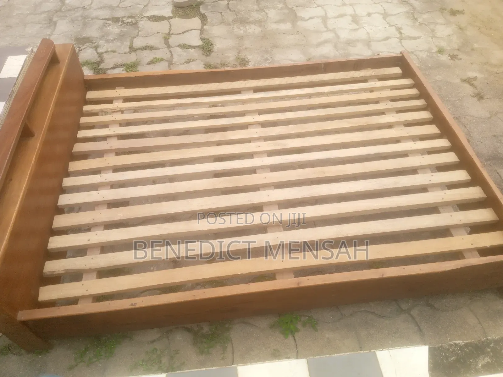 Wooden Standard Double Bed Size Bed Frames With Slabs