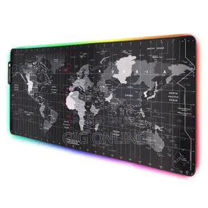 World Map XL RGB Mouse Pad