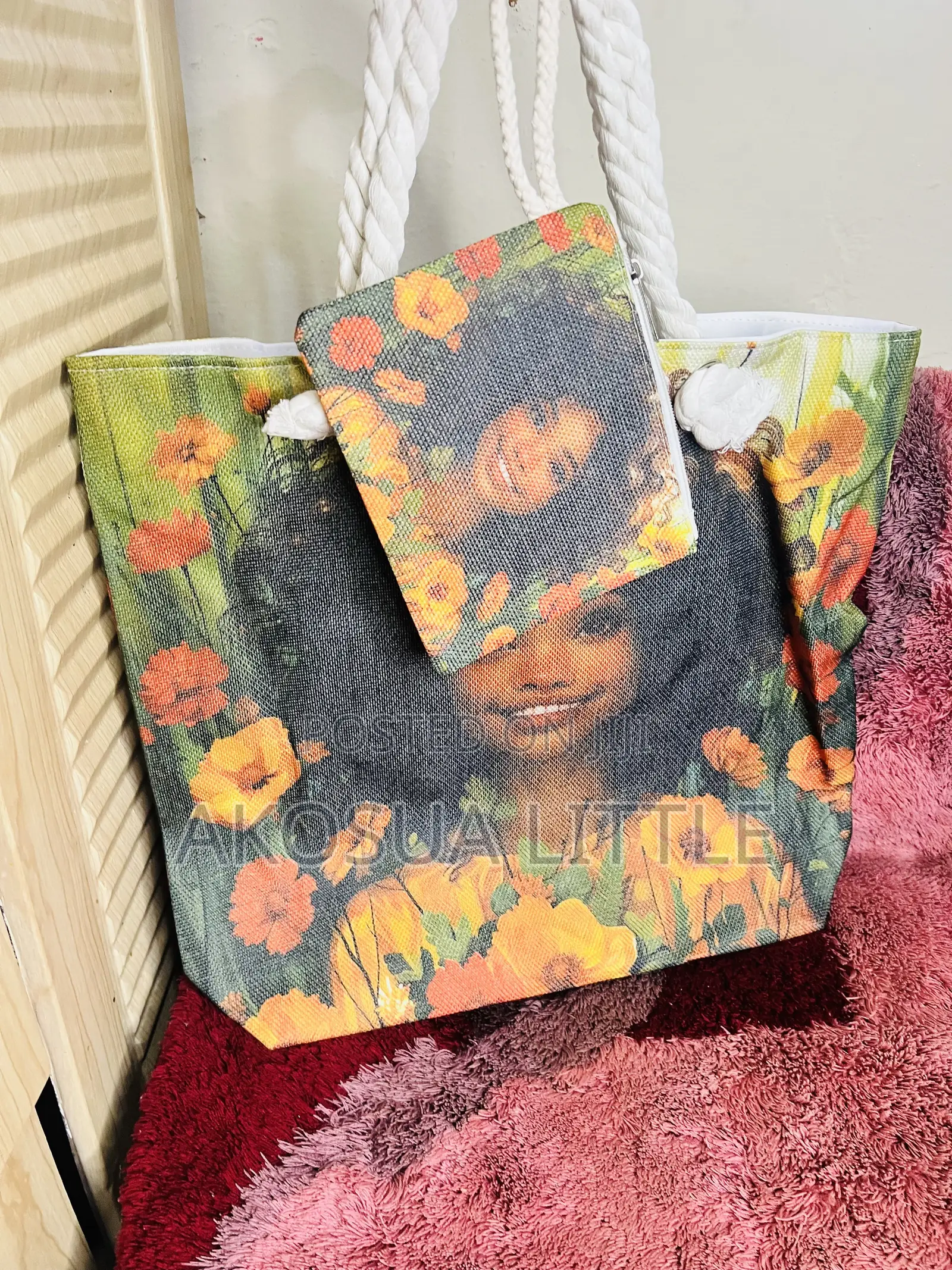 Double Side Print Tote Bag