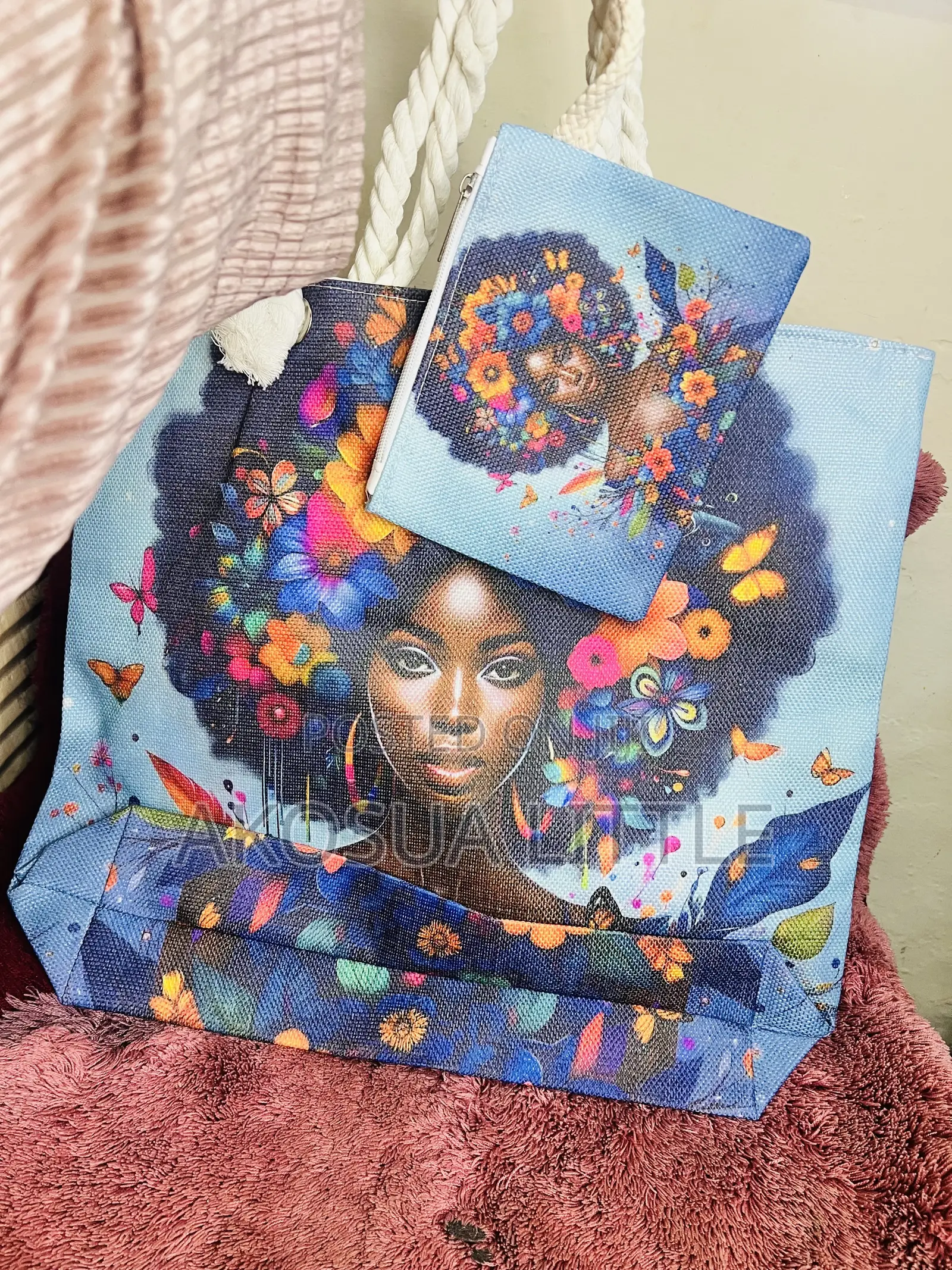 Double Side Print Tote Bag