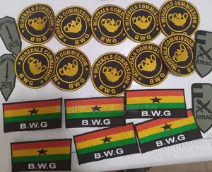 Bulk Custom Uniform Patches Insignia From GH₵8