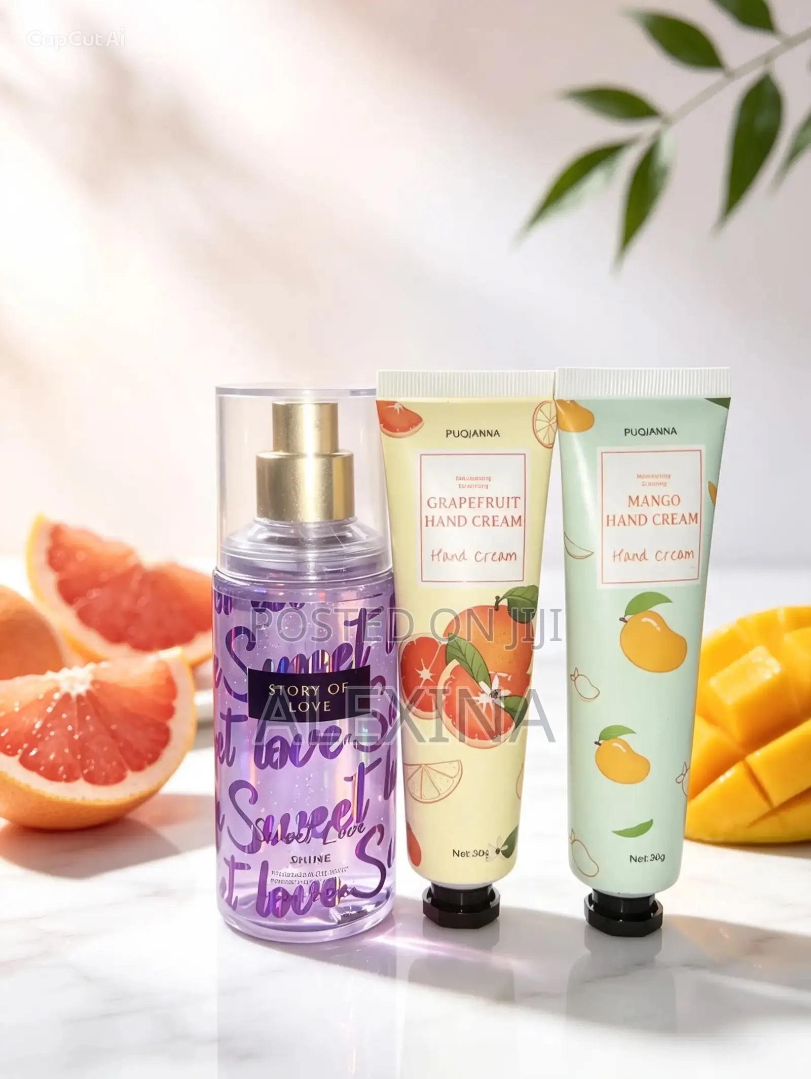 Hand Cream & Sweet Scented Body Mist