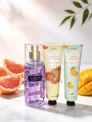 Hand Cream & Sweet Scented Body Mist