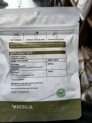 Oil of Oregano (60 Softgels)