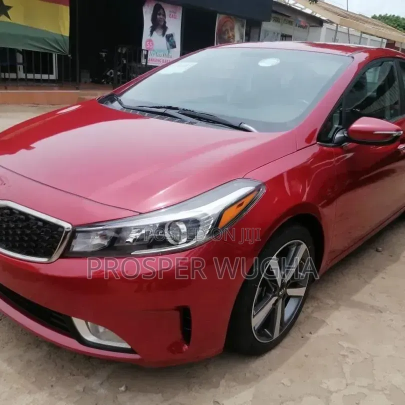 Kia Forte EX Hatchback 2017 Red