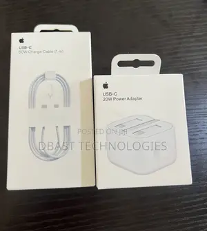 Original Fast Charger for iPhone, Type C (Complete)