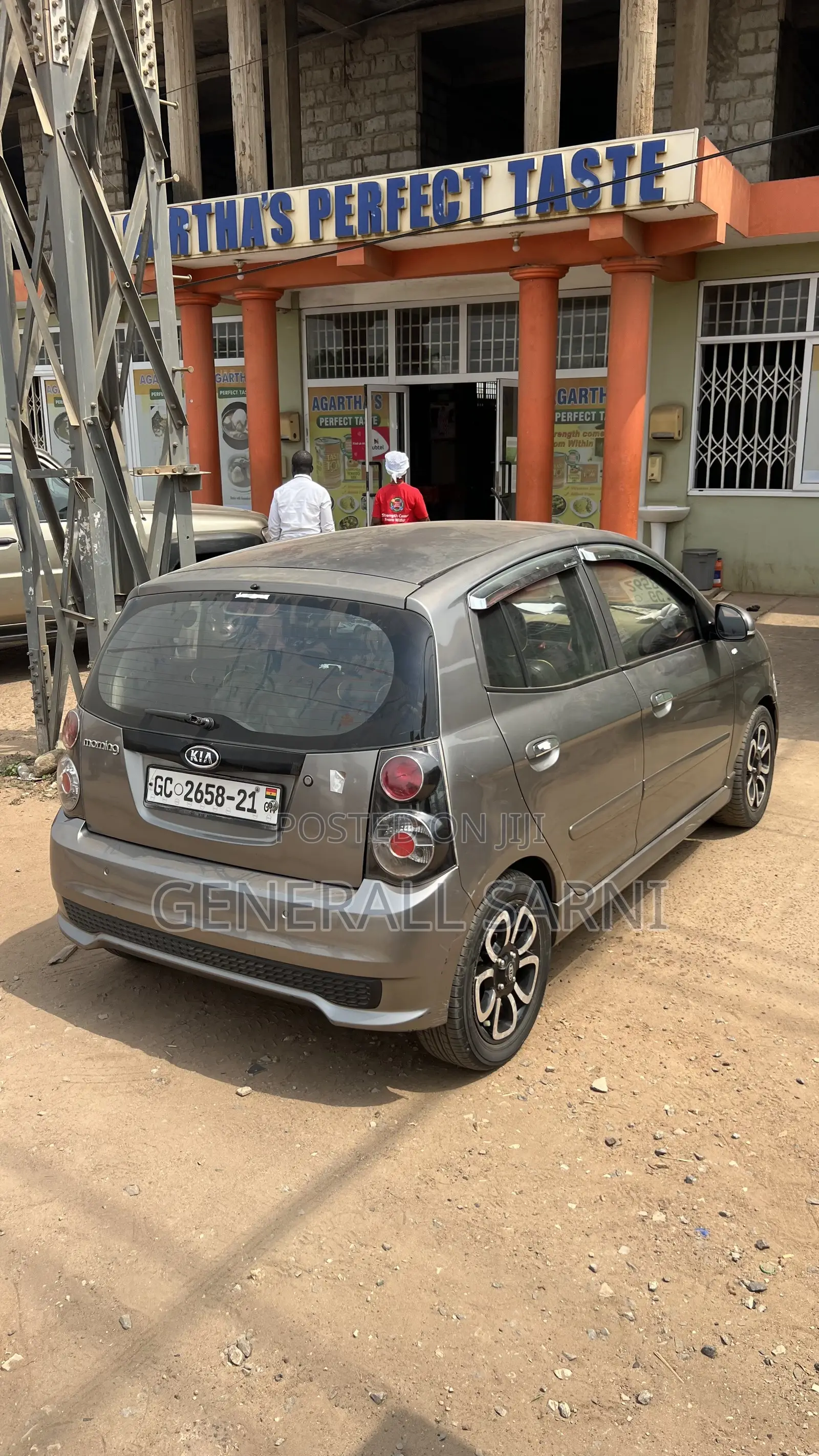 Kia Morning 2012 Gray