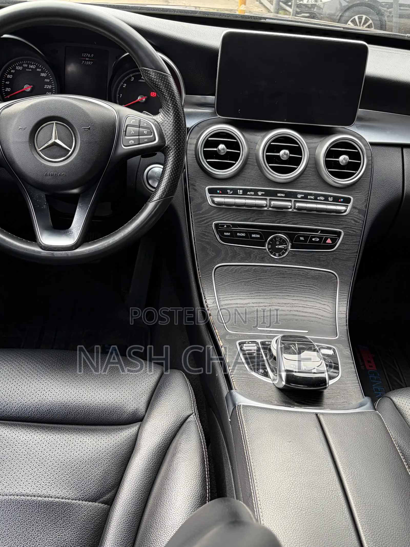 Mercedes-Benz C300 Base C300 AWD 4MATIC Sedan 2018 Black
