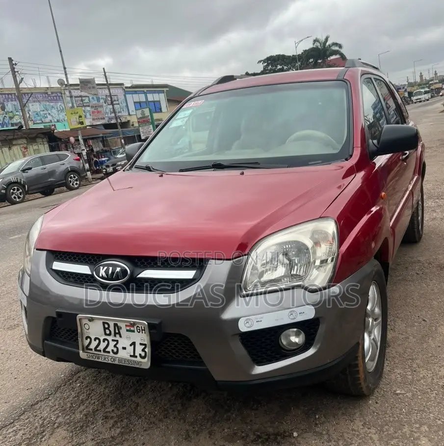 Kia Sportage 2009 Red