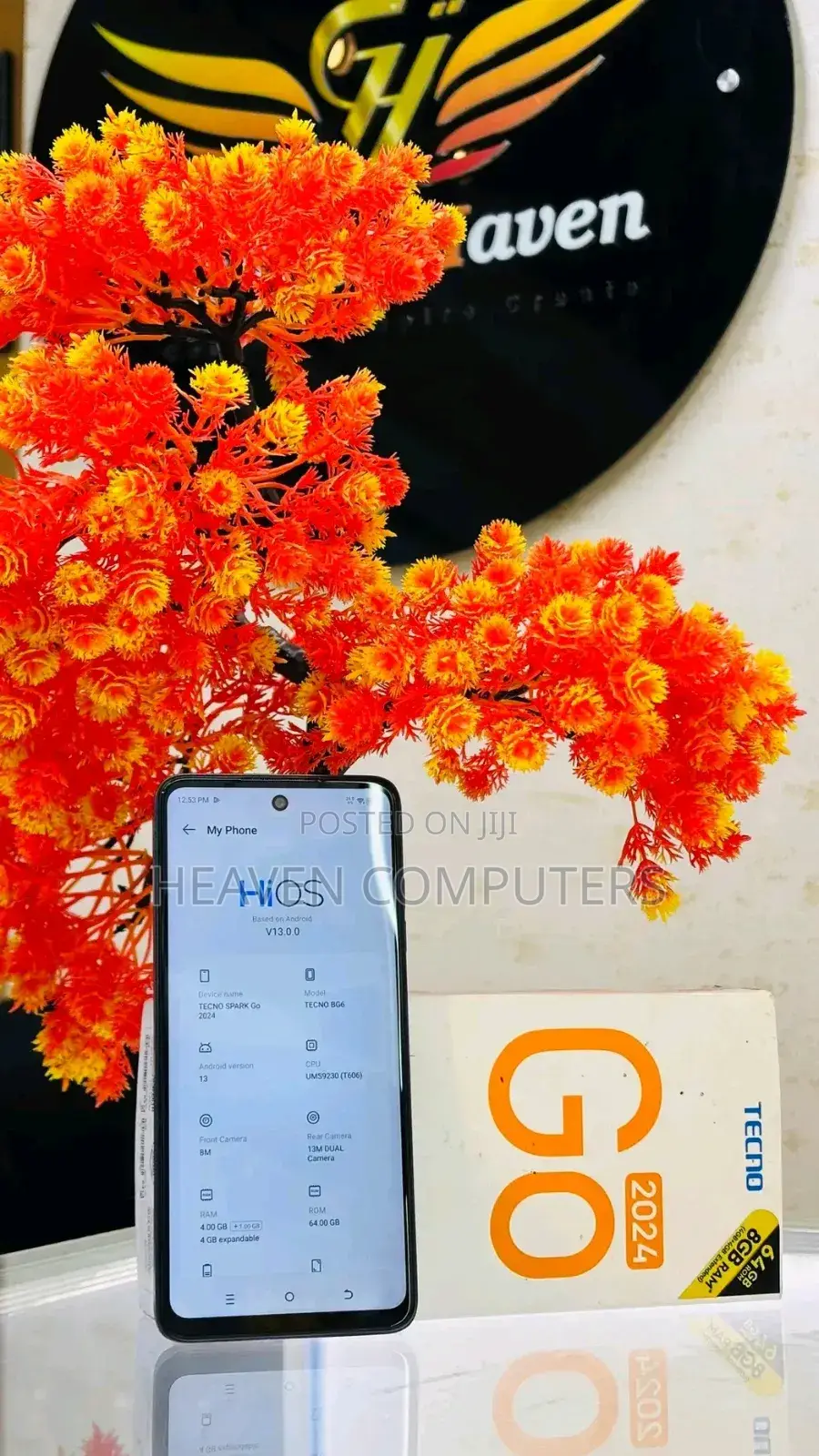 New Tecno Spark Go 2023 64 GB Black