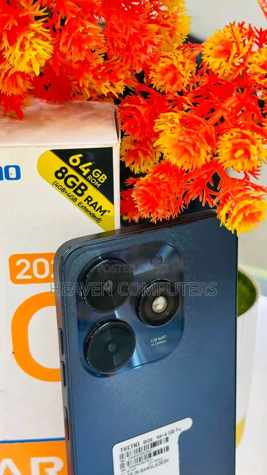 New Tecno Spark Go 2023 64 GB Black