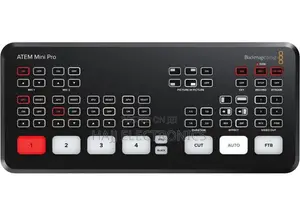 Black Magic Atem Mini Pro Mixer.