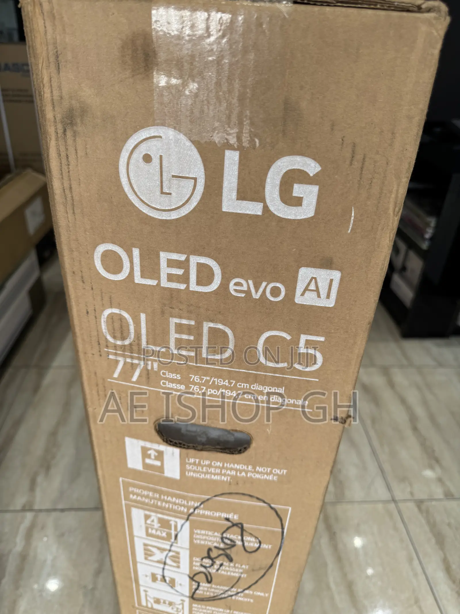 l.g 75” C5 Oled