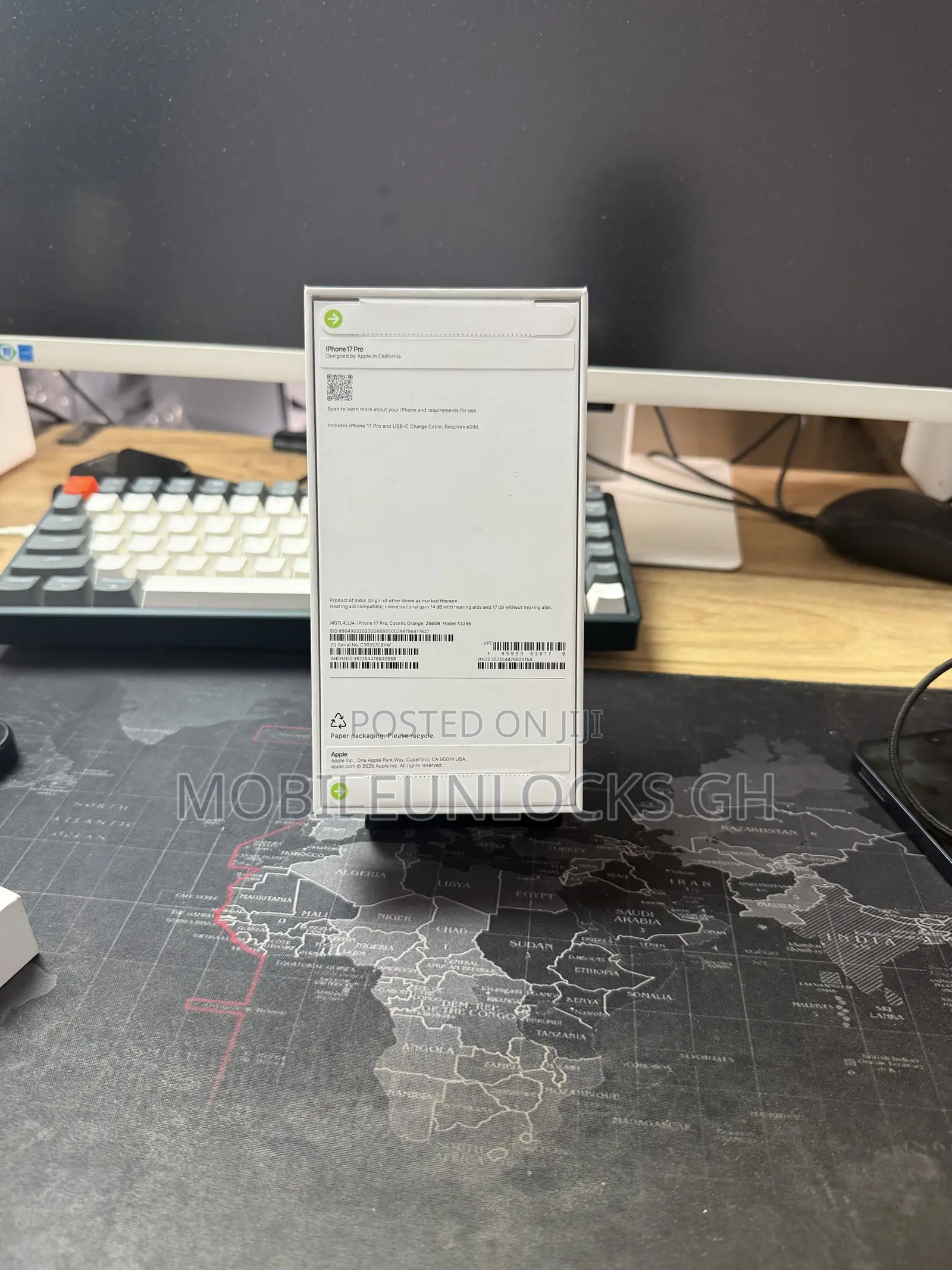 New Apple iPhone 17 Pro 256 GB Orange