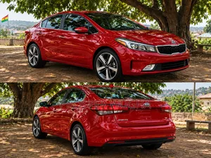 Kia Forte EX Hatchback 2017 Red