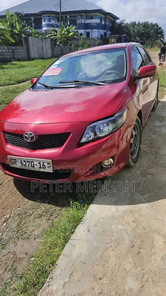 Toyota Corolla 2010 Red