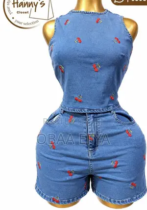 Stylish Women’s Denim Jeans Dress – Sizes S–XXL