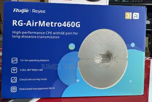 Ruijie Airmetro460g High Performance Cpe With Ge Port 15+ Km Distance