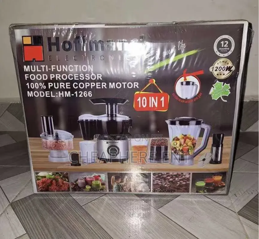10 In1 Hoffmans Multi Function Food PROCESSOR