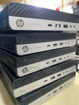 Desktop Computer HP EliteDesk 800 G3 8GB Intel Core i5 SSD 256GB