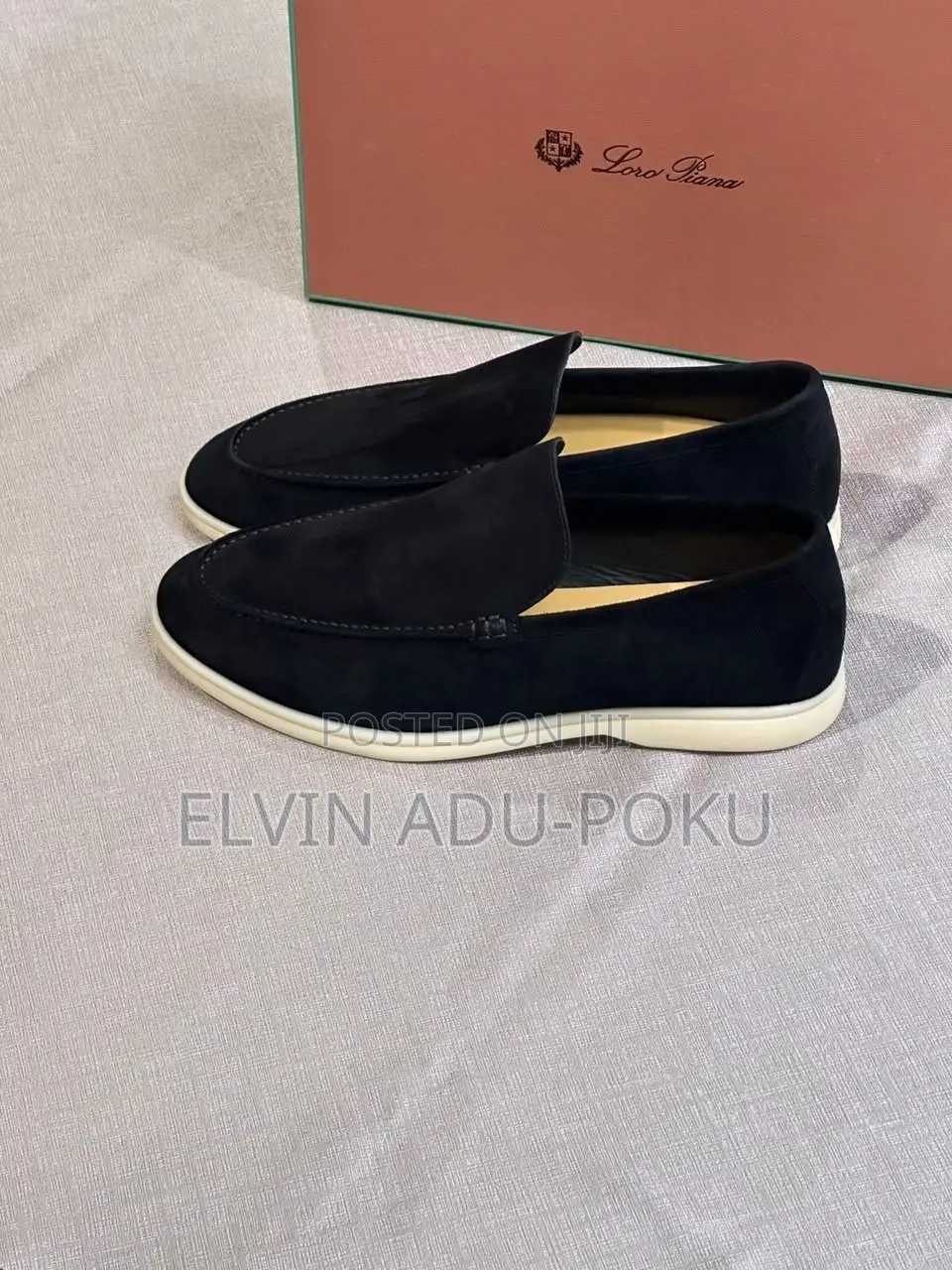 Loro Piana Men’s Suede Footwear in Differnt Colours , Swipe > 