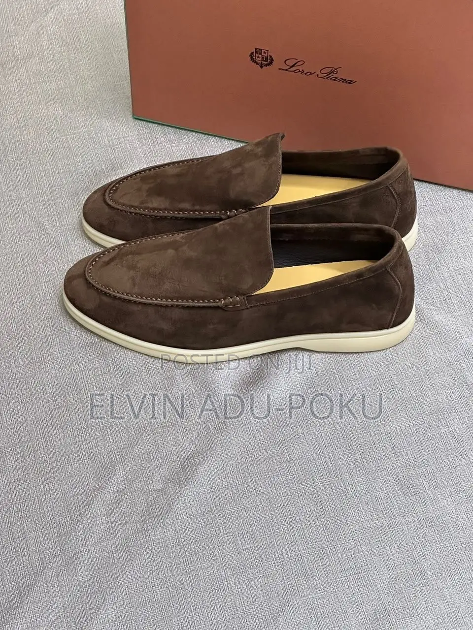 Loro Piana Men’s Suede Footwear in Differnt Colours , Swipe > 