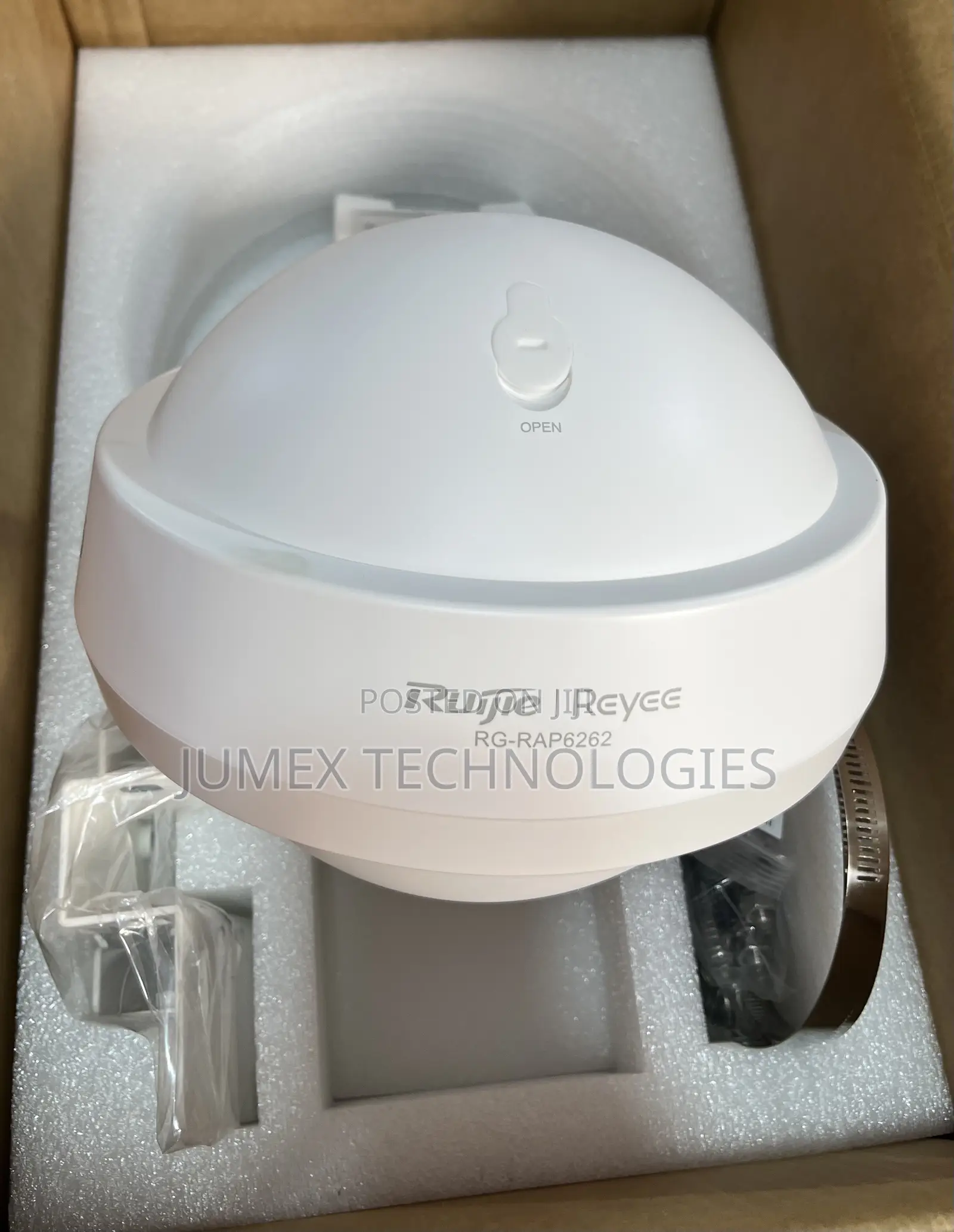 Ruijie Rap6262 Ax3000 Outdoor Omnidirectional Ap 300m+ 500users