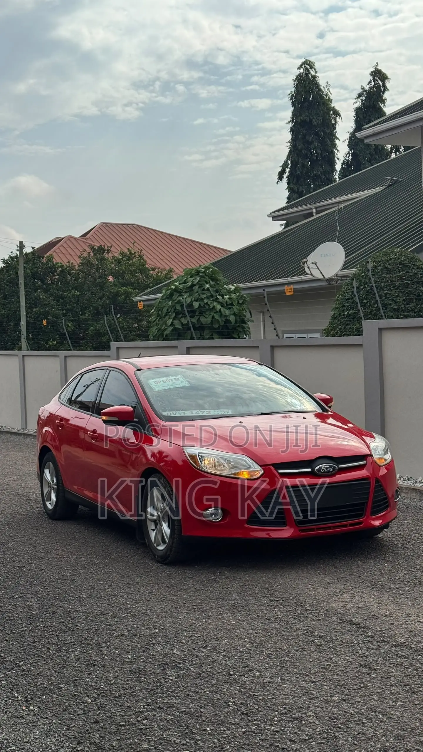 Ford Fiesta SE 4dr Sedan (1.6L 4cyl 5M) 2014 Red