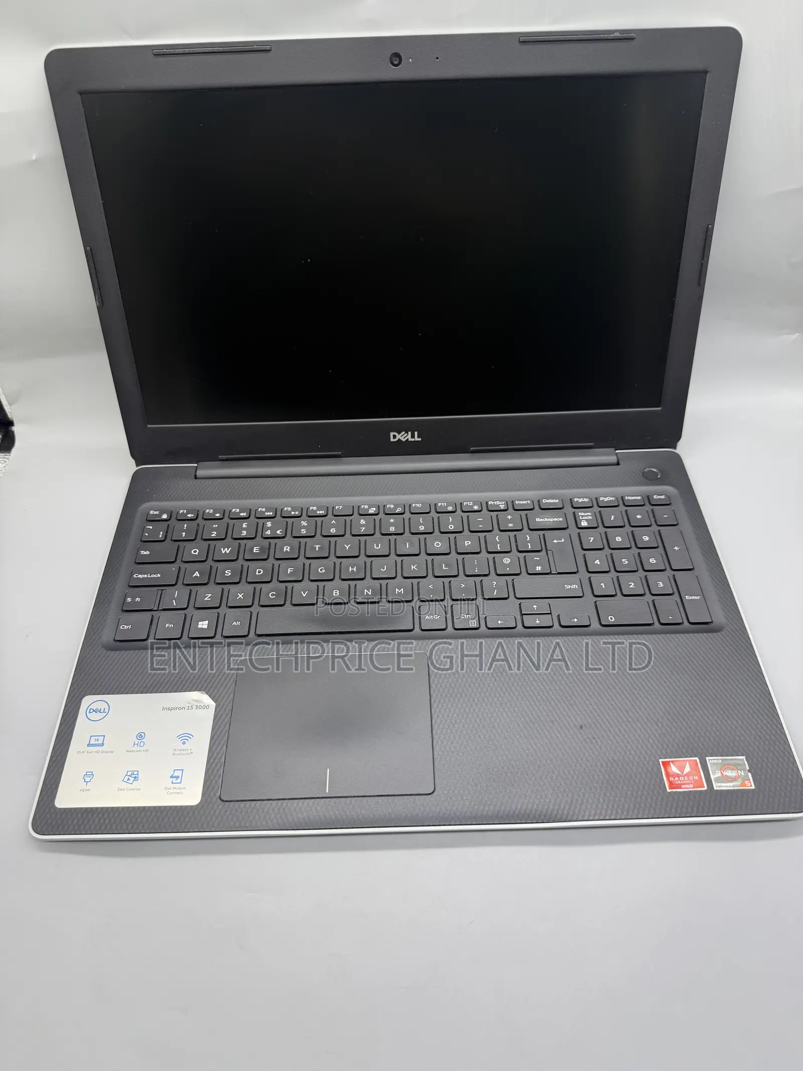 Laptop Dell Inspiron 15 8GB AMD Ryzen 5 SSD 128GB